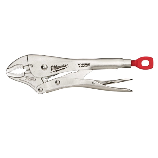 Pinzas de presion torque lock™ mandibula curva 10" Milwaukee 48-22-3420