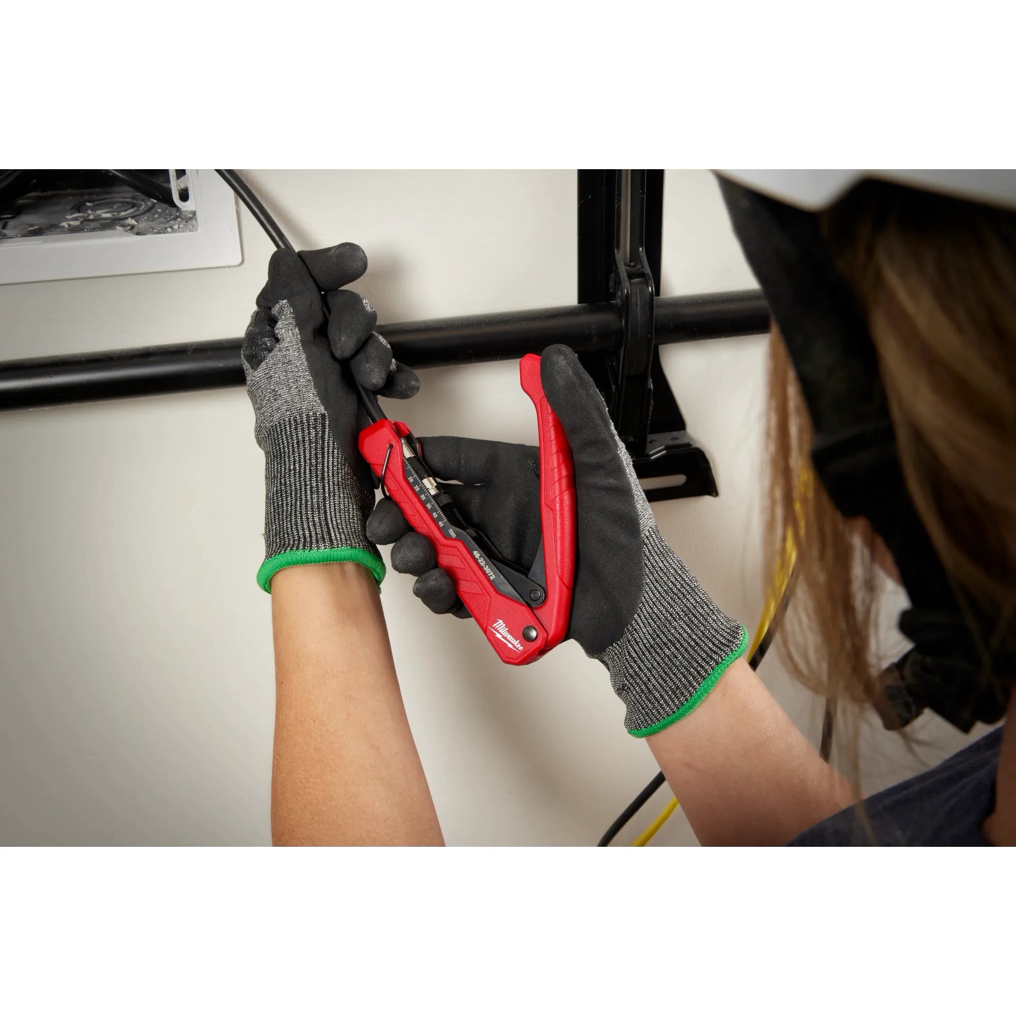 Pinza crimpeadora de compresión coaxial Milwaukee 48-22-3072 - imagen 3