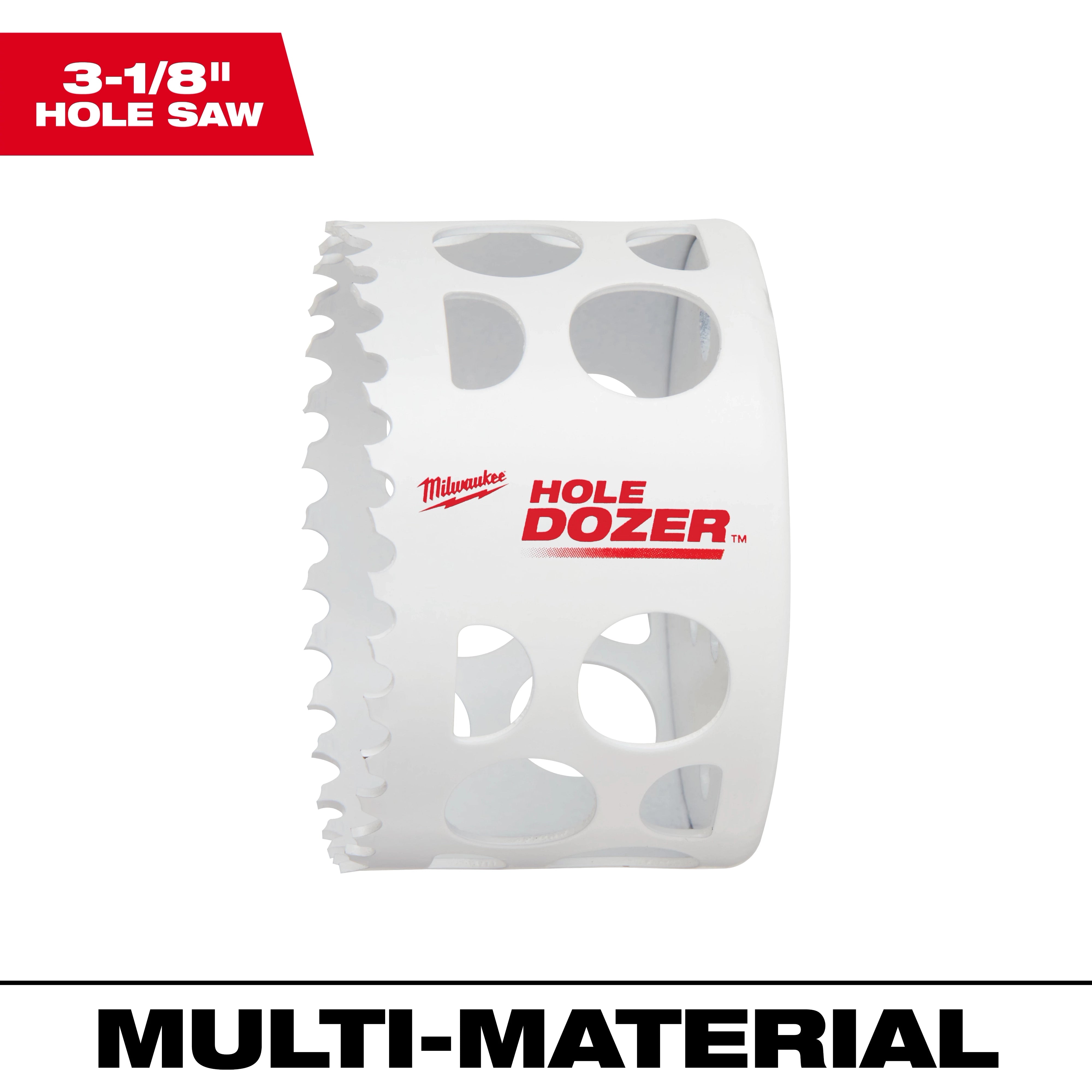 Broca sierra bimetálica Hole Dozer™ de 3-1/8" Milwaukee 49-56-0177 - imagen 2