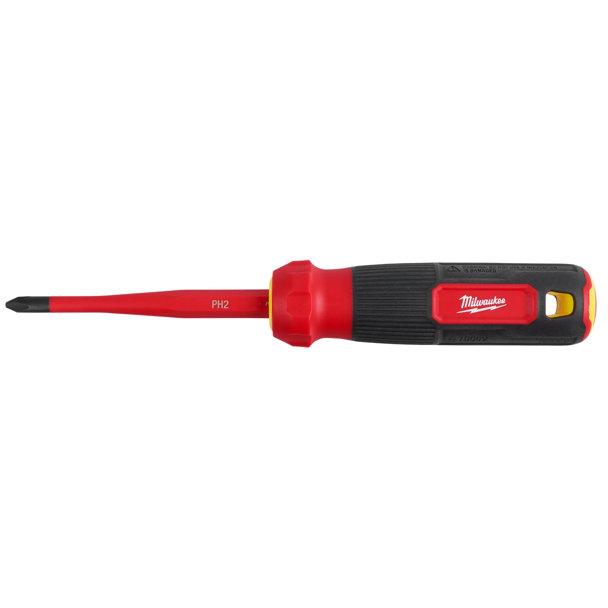 Destornillador de punta delgada 4 en 1 con múltiples brocas con aislamiento para 1000 V Milwaukee 48-22-2216