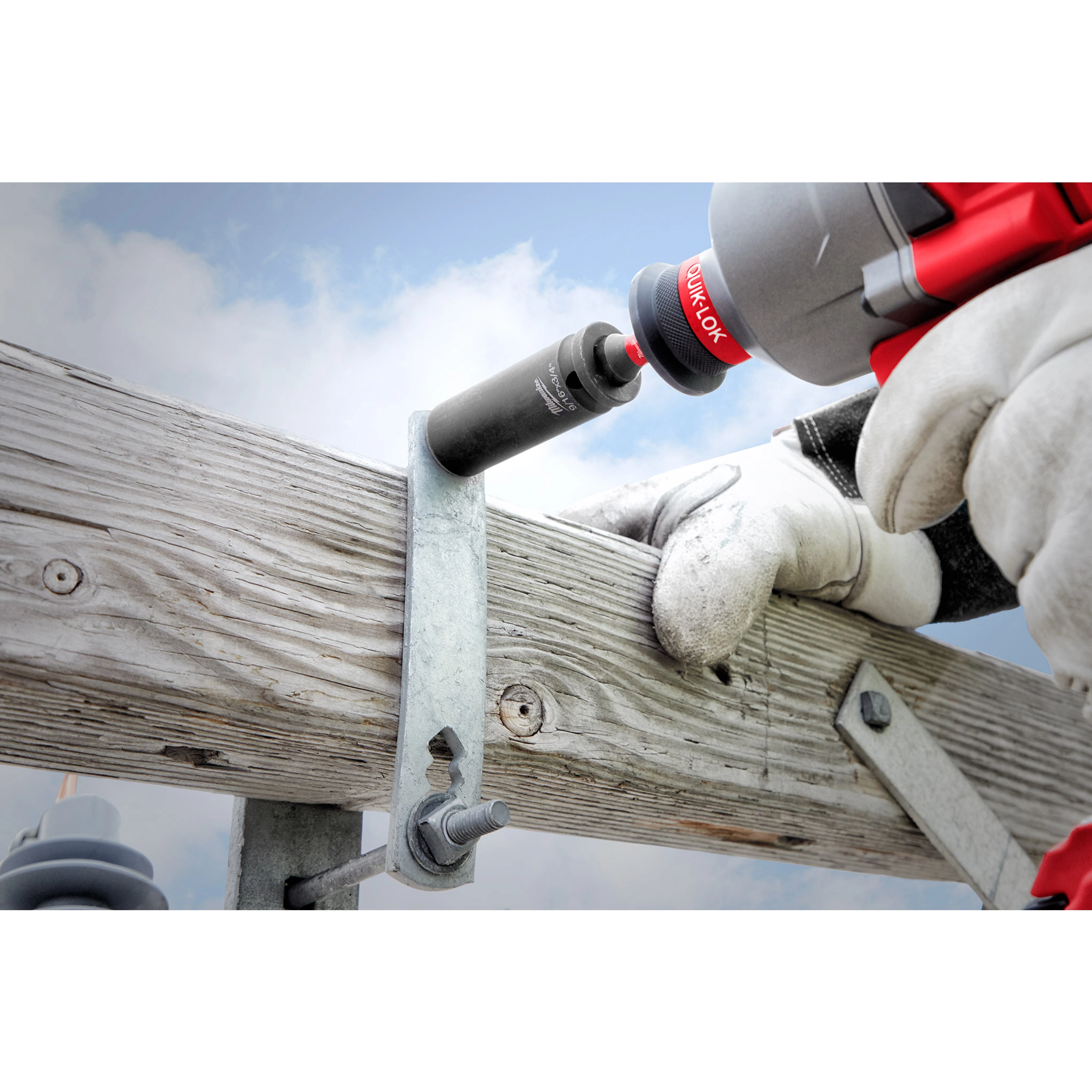 Cubo 2 en 1 Shockwave 12PT de 7/16" y 5/8" para instalaciones eléctricas de alta tensión Milwaukee 49-66-5120 - imagen 3