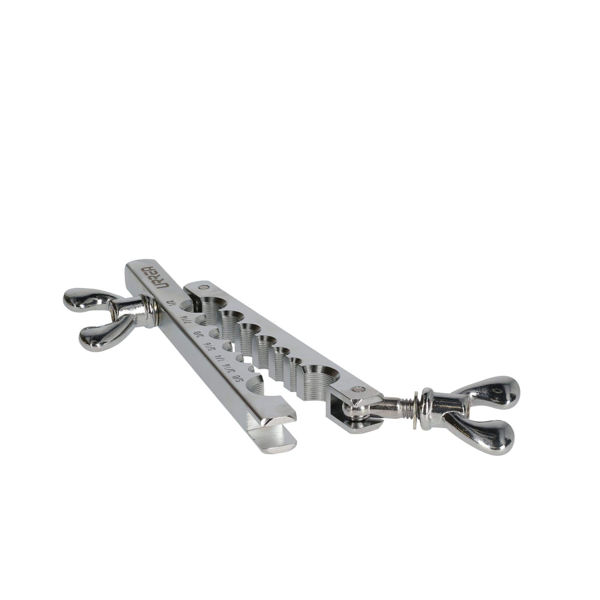 Avellanador con prensa ajustable maneral T raya antiderrapante 3/16" a 5/8" Urrea 351 - imagen 7