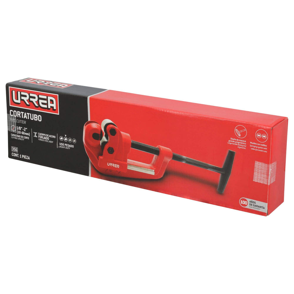 Cortatubos cuerpo de acero forjado 1/8" a 2" Urrea 356 - imagen 4