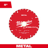 Hoja de diamante para cortar metal STEELHEAD™ de 5” Milwaukee 49-93-7810 - imagen 2