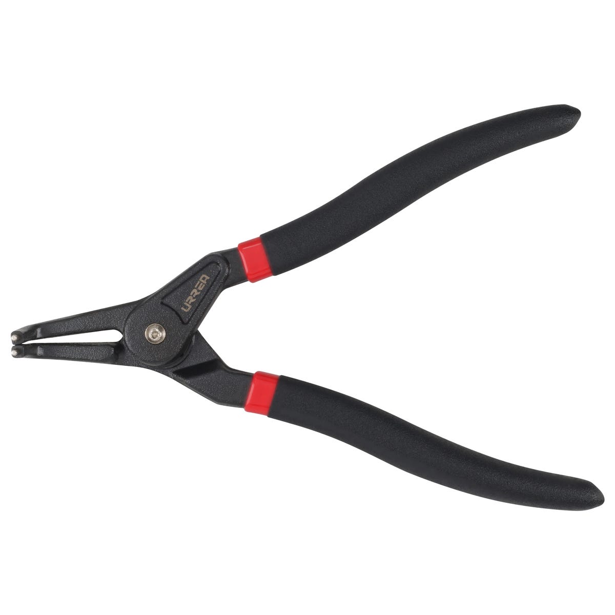 Pinza para anillos de retención con mango de vinil forjadas tipo externo ángulo de 9° Urrea 369G