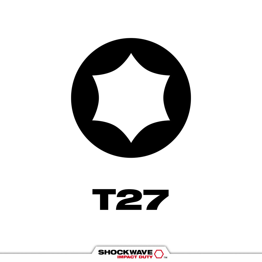 Punta torx t27 x 2" Milwaukee 48-32-4786 - imagen 3