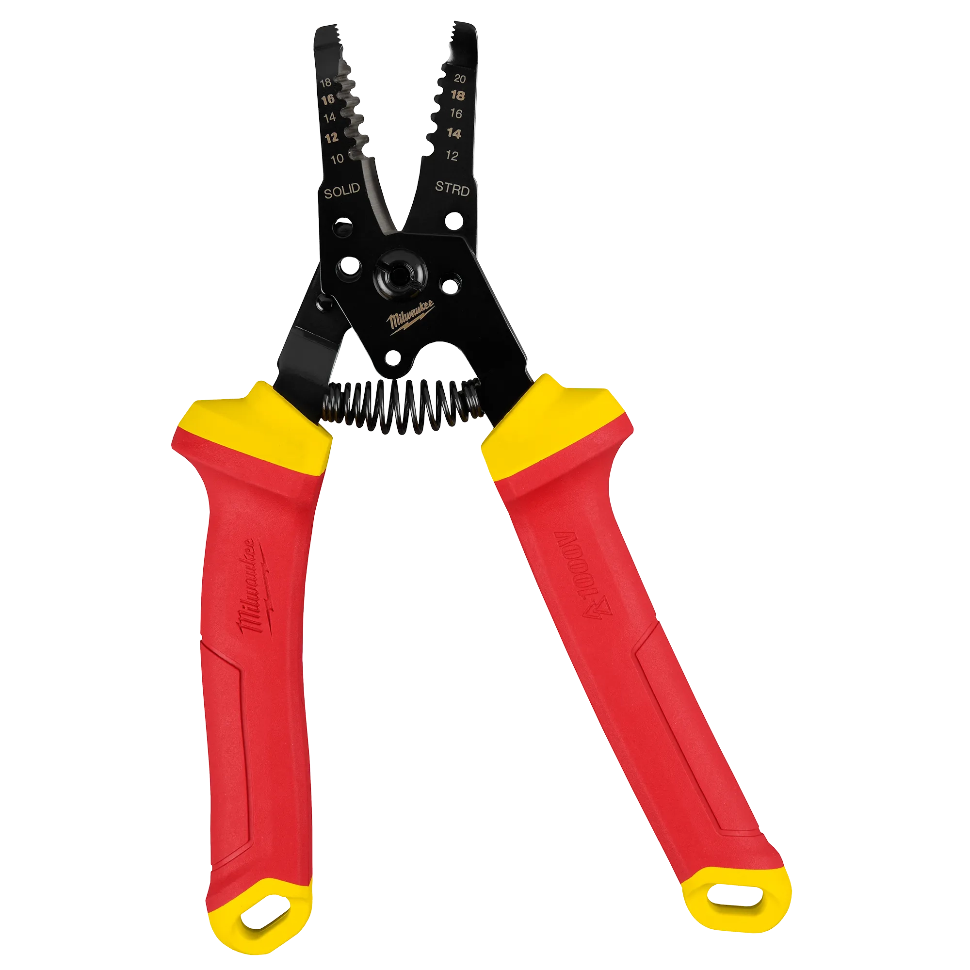 Pelacables y cortador con aislamiento para 1000 V para cables de 10-20 AWG Milwaukee 48-22-2214 - imagen 3