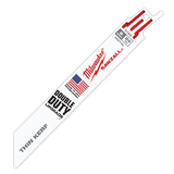 Hojas SAWZALL® de 6" y 24 TPI (paquete de 25 unidades) Milwaukee 48-00-8186