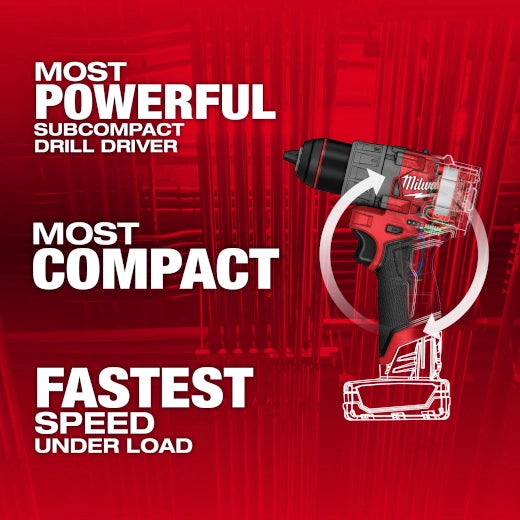 Taladro/destornillador M12 FUEL™ de 1/2" Milwaukee 3403-20 - imagen 3