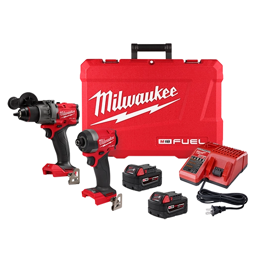 Combo M18 FUEL™ taladro percutor y atornillador de impacto (2 herramientas) Milwaukee 3697-22 – imagen 2