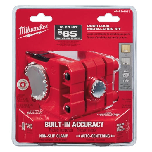 Kit de sierra de corona Hole Dozer™ para instalación de bloqueo de puertas Milwaukee 49-22-4073 - imagen 2