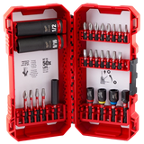 Juego de 26 piezas puntas PHILLIPS, planas, TORX, cuadradas, sockets, dados Milwaukee 48-32-4408 – imagen 2