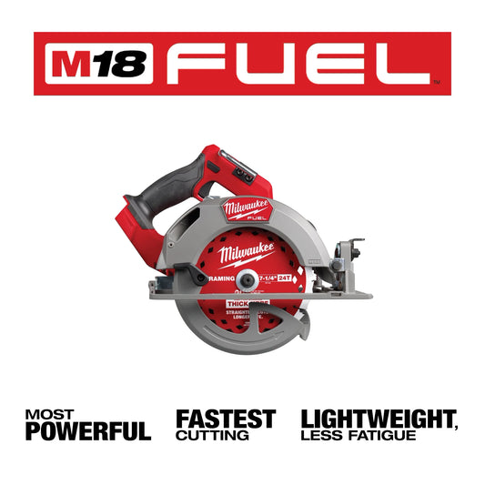 Sierra circular M18 FUEL™ de 7-1/4" (sin accesorios) Milwaukee 2834-20 - imagen 2