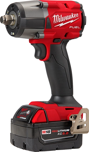Kit de llave de impacto de torque medio M18 FUEL™ de 1/2" con anillo de fricción Milwaukee 2962-22R - imagen 2