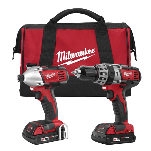 Combo M18™ de 2 herramientas inalámbricas con batería de iones de litio Milwaukee 2697-22CT