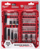 Set de puntas de impacto Shockwave de 55 piezas Milwaukee 48-32-4096 – imagen 4