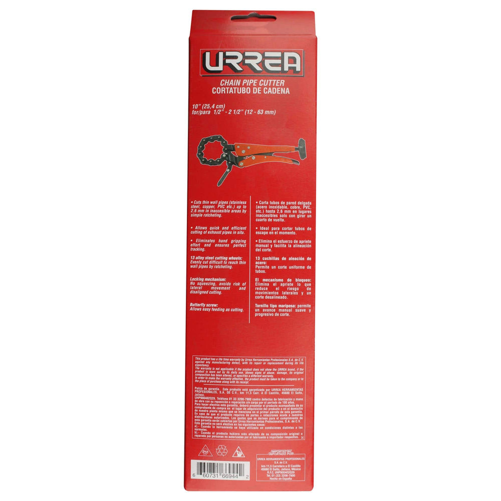 Cortatubos de cadena de 1/2" a 2-1/2" Urrea 4186 - imagen 6