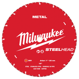 Hoja de diamante para cortar metal STEELHEAD™ de 14” Milwaukee 49-93-7840