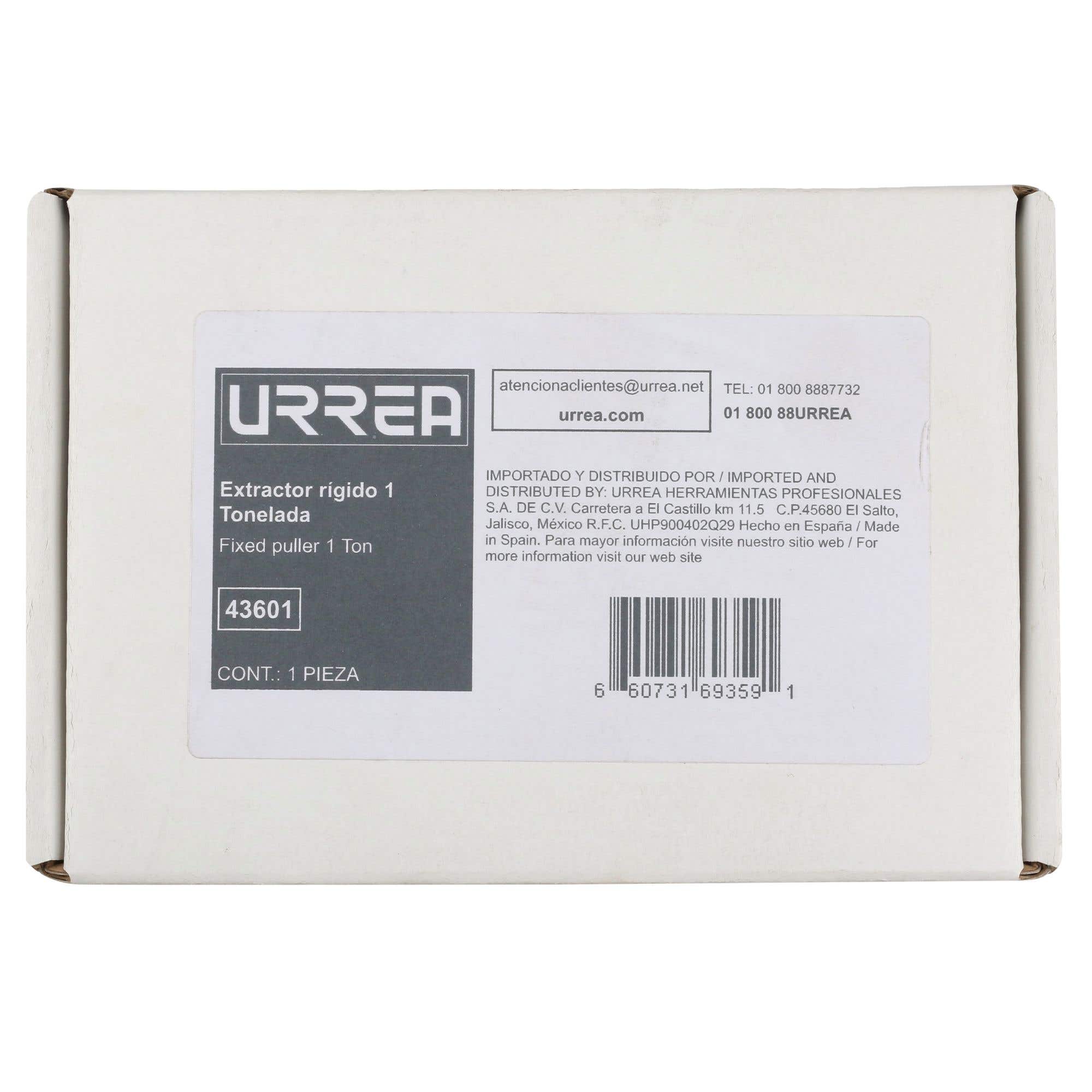 Extractor rígido tipo "A", 1 ton Urrea 43601 - imagen 4