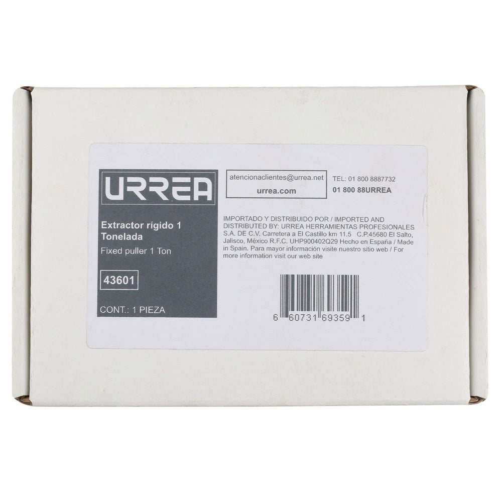 Extractor rígido tipo "A", 1 ton Urrea 43601 - imagen 4