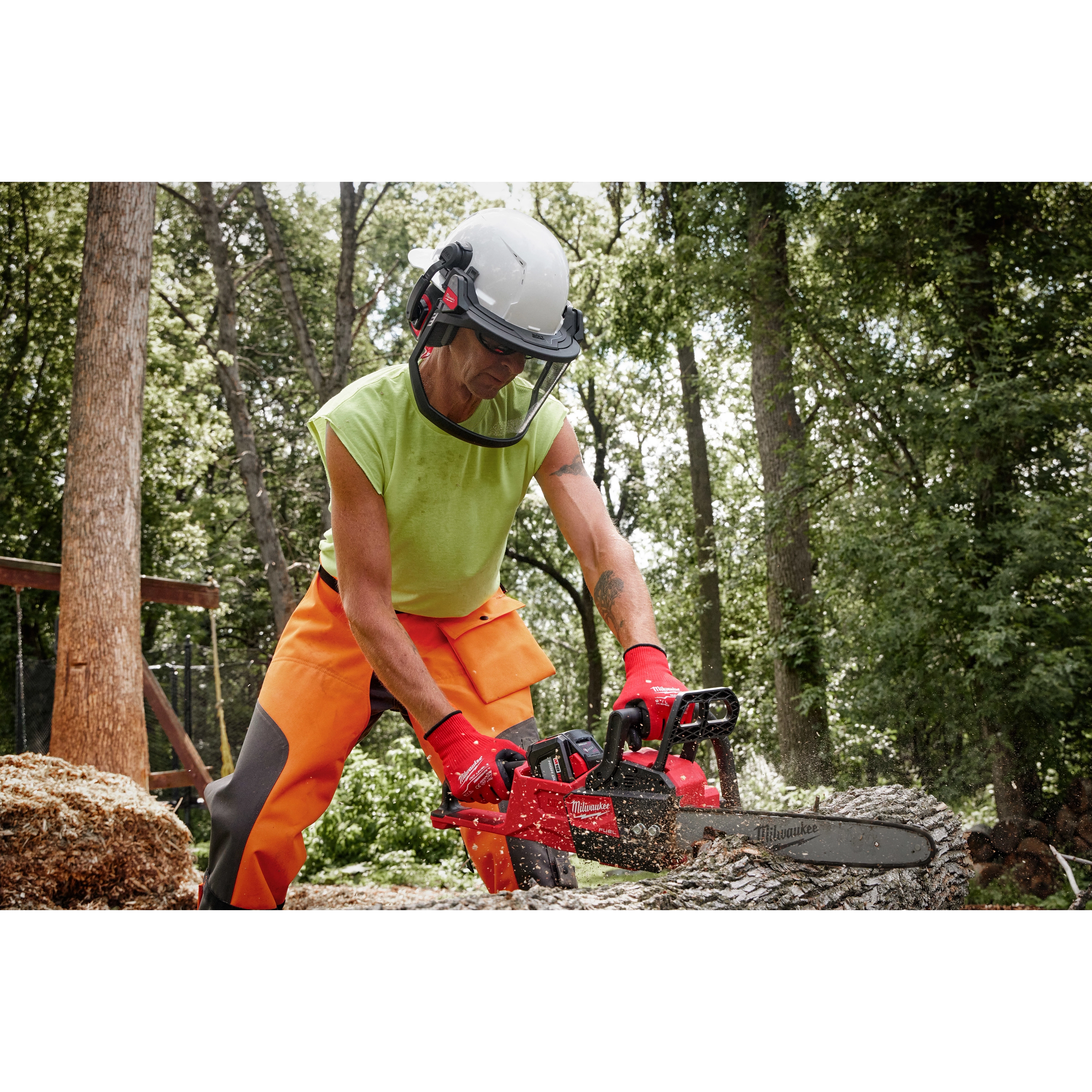 Casco con ventilación y ala completa rojo con suspensión de trinquete de 4 puntos BOLT™ (EE. UU.): Tipo 1, Clase C Milwaukee 48-73-1209 - imagen 5
