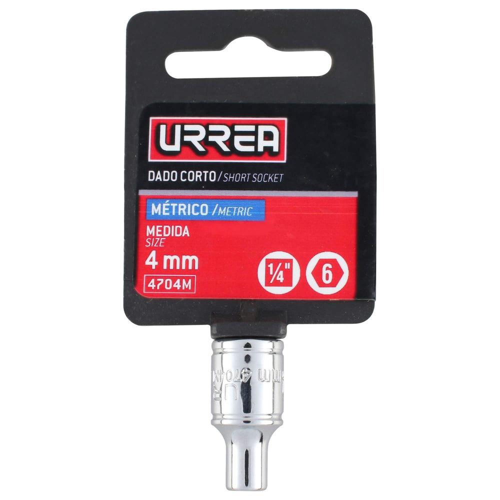 Dado cuadro de 1/4", 6 puntas, métrico, 5.5 mm Urrea 47055M - imagen 5