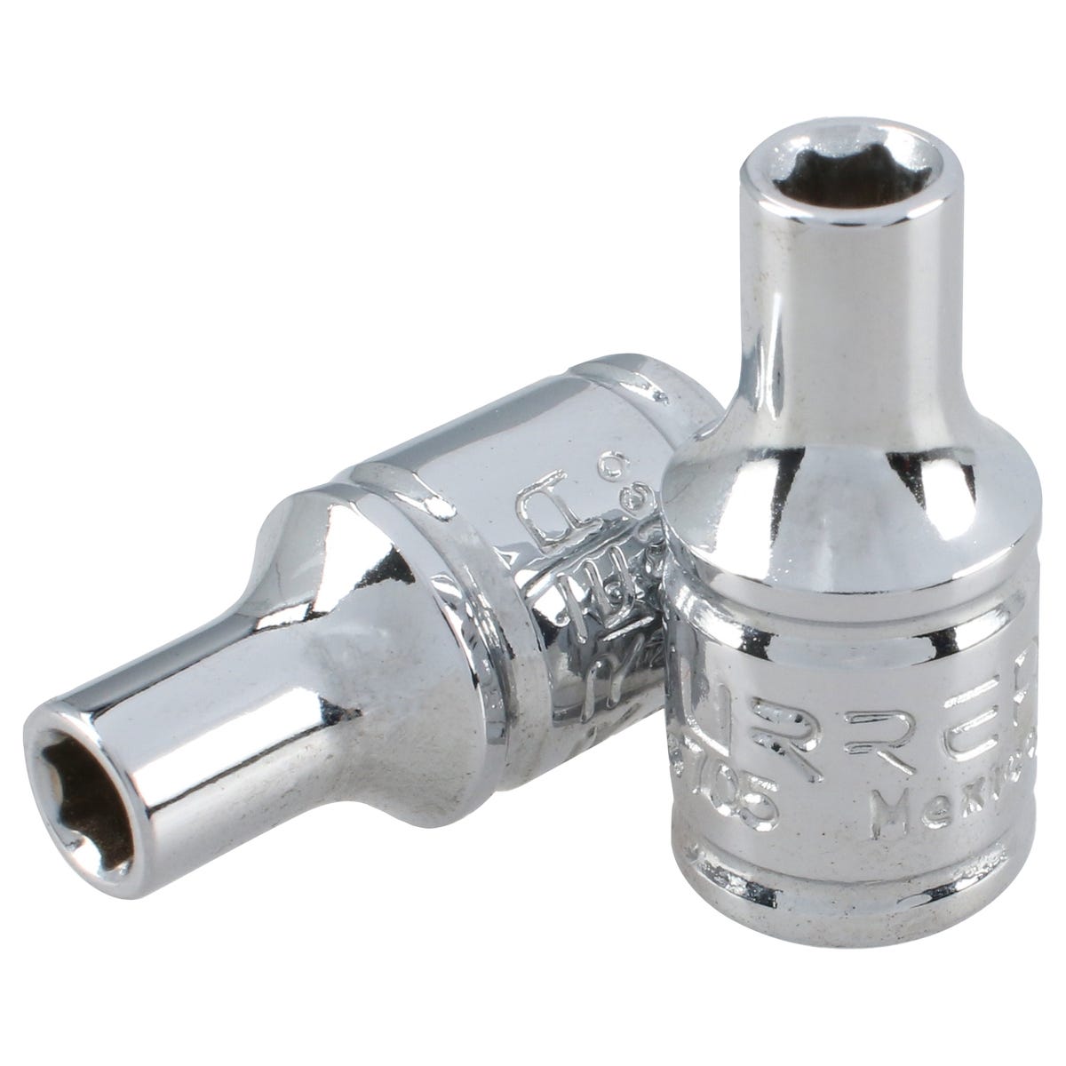 Dado cuadro de 1/4", 6 puntas, en pulgadas, 5/32" Urrea 4705