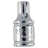 Dado cuadro de 1/4", 6 puntas, en pulgadas, 3/16" Urrea 4706 - imagen 7