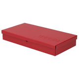Caja metálica usos múltiples color rojo 4" x 9" x 1" Urrea 4725 - imagen 3