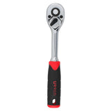 Matraca reversible con mango bimaterial, quick release, para dado cuadro de 1/4" Urrea 4749IX - imagen 6