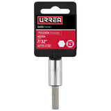 Dado con punta hexagonal cuadro de 1/4", en pulgadas, 7/32" Urrea 4770-7/32
