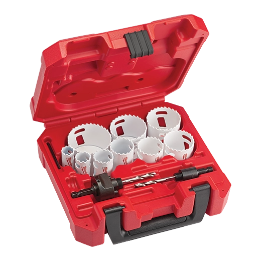 Kit de sierra de corona Hole Dozer™ de 13 piezas de uso general Milwaukee 49-22-4025