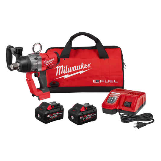 Kit de llave de impacto de alto torque M18 FUEL™ de 1" con ONE-KEY™ Milwaukee 2867-22