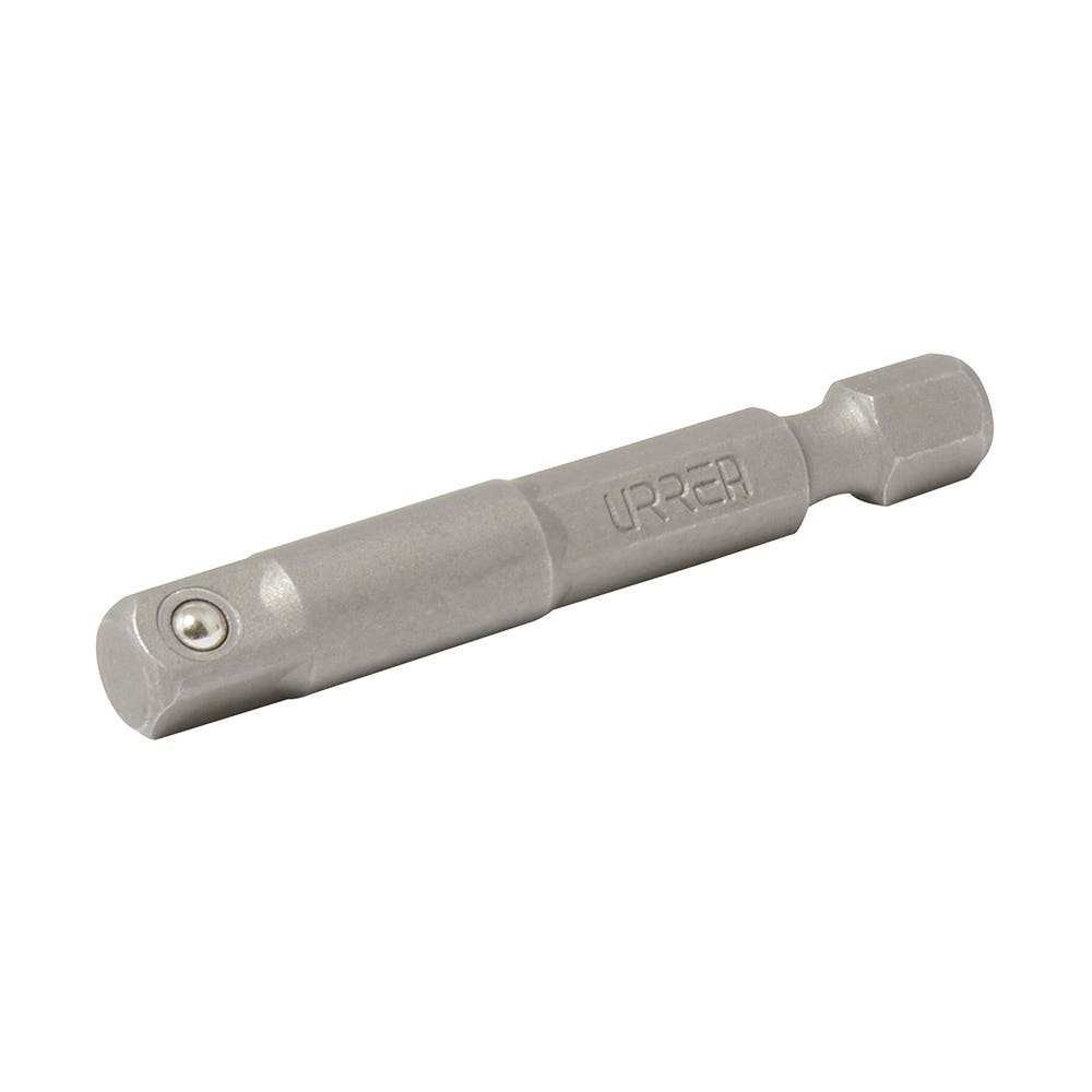 Adaptador con balín para dados cuadro hembra de 1/4", hexágono de 1/4" x 2" Urrea 50006 - imagen 2