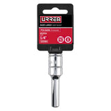 Dado largo cuadro de 3/8", 6 puntas, en pulgadas, 1/4" Urrea 5008H – imagen 3