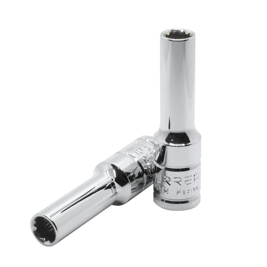 Dado largo cuadro de 3/8", 12 puntas, métrico, 8 mm Urrea 5008M – imagen 2