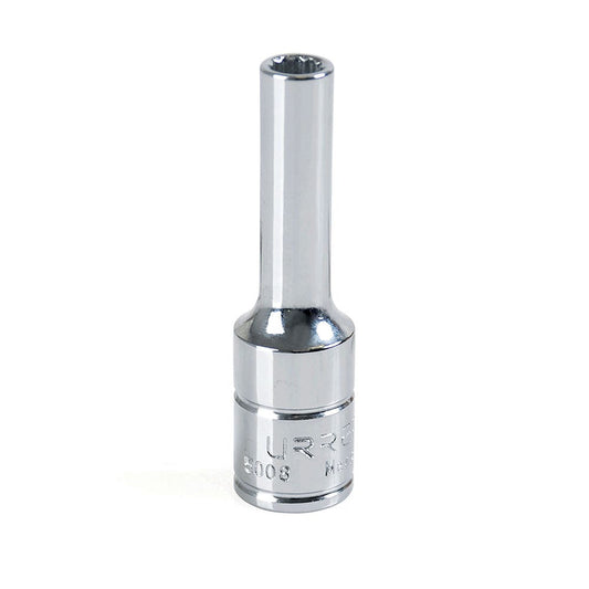 Dado largo cuadro de 3/8", 12 puntas, en pulgadas, 1/4" Urrea 5008 – imagen 2