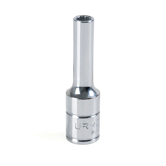 Dado largo cuadro de 3/8", 12 puntas, en pulgadas, 7/16" Urrea 5014