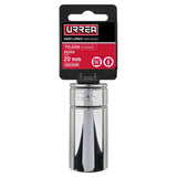 Dado largo cuadro de 3/8", 6 puntas, métrico, 20 mm Urrea 5020HM – imagen 3