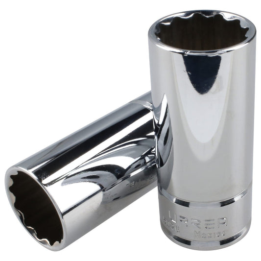 Dado largo cuadro de 3/8", 12 puntas, en pulgadas, 13/16" Urrea 5026 – imagen 2