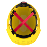 Casco con ala delantera amarillo con suspensión de trinquete de 4 puntos BOLT™ (EE. UU.): Tipo 1, Clase E Milwaukee 48-73-1102 - imagen 8