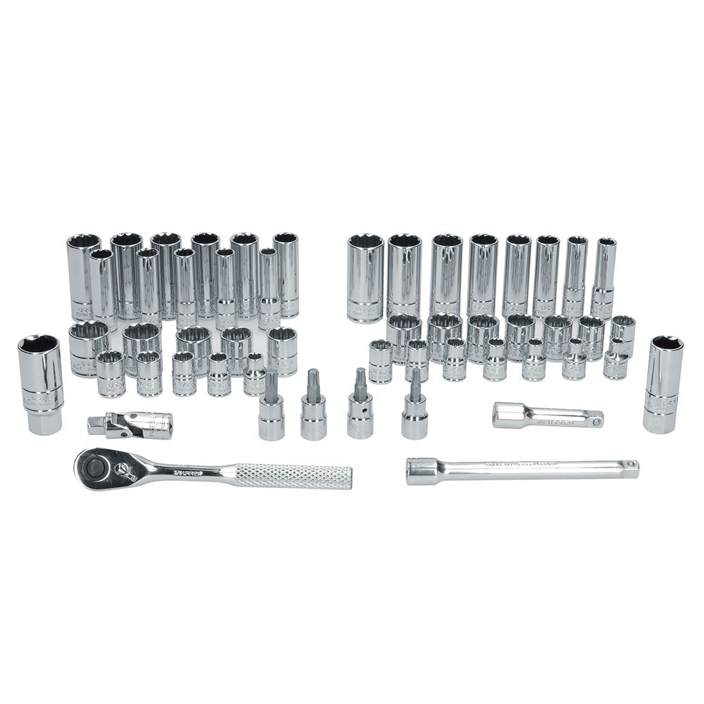 Juego de dados y accesorios cuadro de 3/8" combinado, 54 piezas Urrea 5200PA - imagen 4