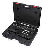 Juego de dados y accesorios cuadro de 3/8" combinado, 54 piezas Urrea 5200PA