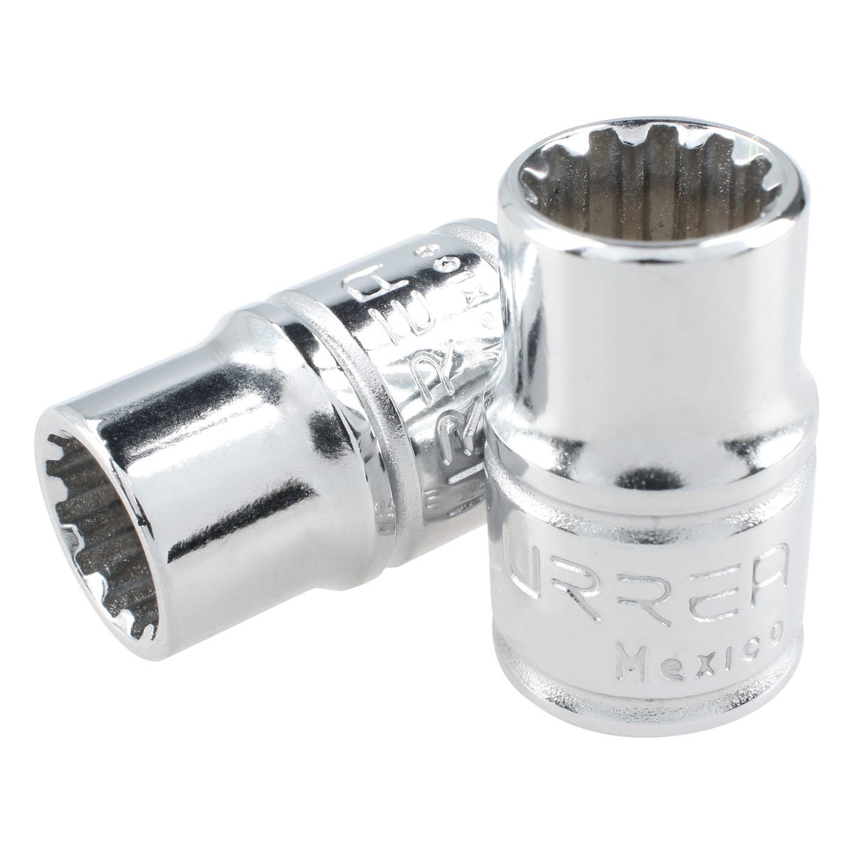 Dado Spline cuadro de 3/8", #14 Urrea 5214SPL