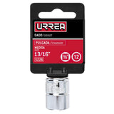 Dado cuadro de 3/8", 12 puntas, en pulgadas, 13/16" Urrea 5226 - imagen 3