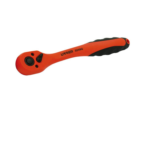 Matraca reversible acodadas, quick release, para dado cuadro de 3/8" Urrea 5249G – imagen 2