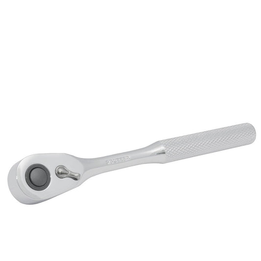 Matraca reversible cromada, quick release, para dado cuadro de 3/8", 7" Urrea 5249