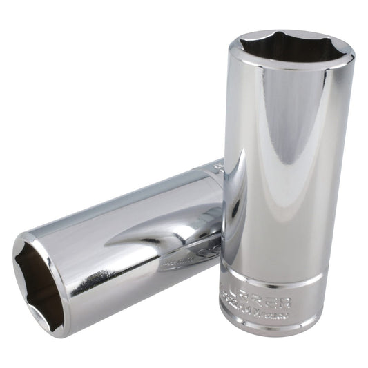 Dado largo cuadro de 1/2", 6 puntas, métrico, 22 mm Urrea 5322HM – imagen 2