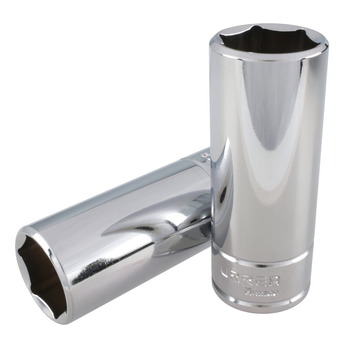 Dado largo cuadro de 1/2", 6 puntas, métrico, 23 mm Urrea 5323HM