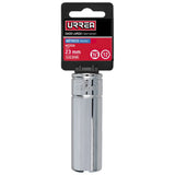 Dado largo cuadro de 1/2", 6 puntas, métrico, 23 mm Urrea 5323HM – imagen 4